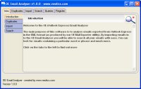 Outlook Express Email Analyser