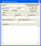 Router Log Scanner